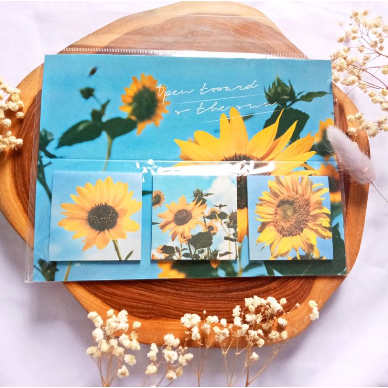 

STICKY NOTE SUN FLOWER, CERAH , CANTIK , AESTHETIC