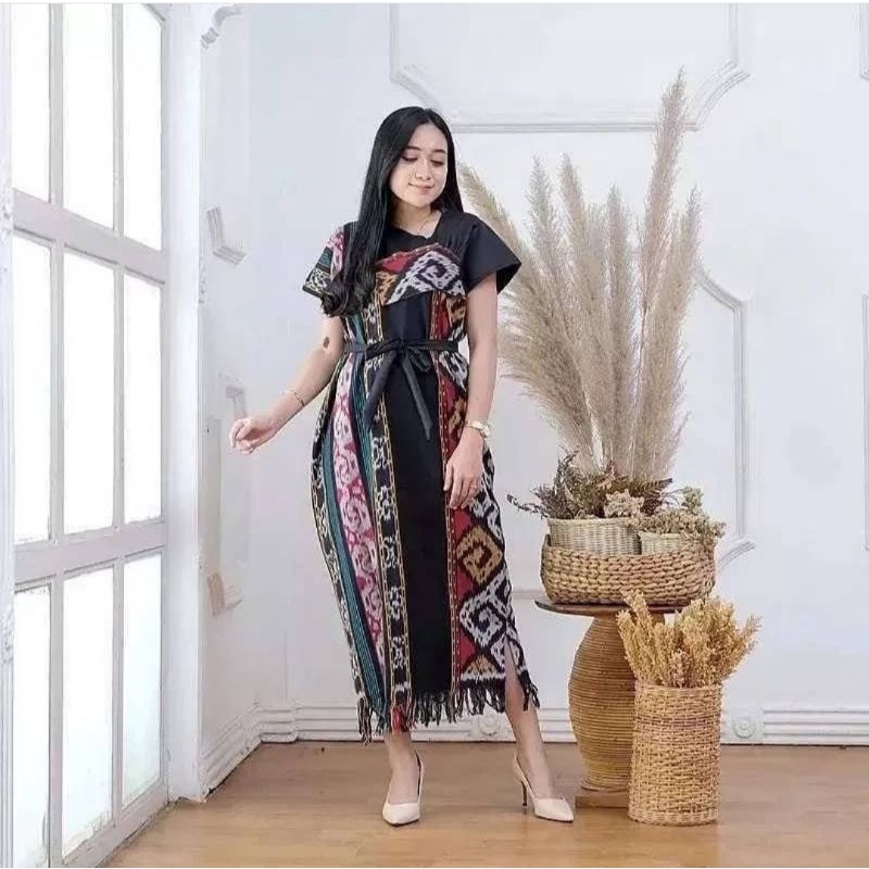 aurora dress series - dress aurora - dress tenun aurora - dress tenun - baju tenun wanita -dres tenu