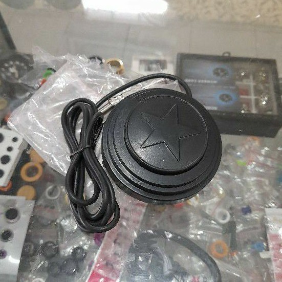 pedal tattoo bulat plastik. pedal tattoo pedal tato. saklar tattoo alat tattoo alat tato mesin tato