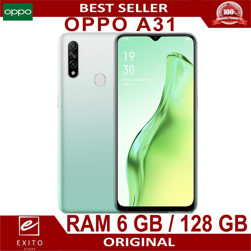 Oppo A31 Ram 6gb Rom 128gb Garansi Resmi Oppo Indonesia Shopee Indonesia