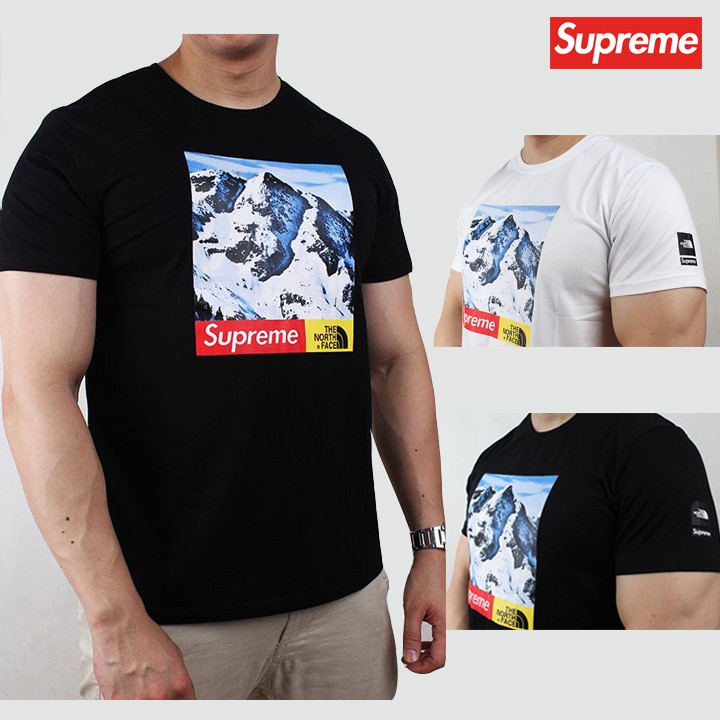 the north face x supreme shirt