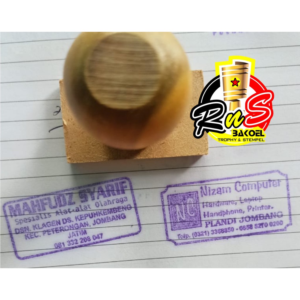 

STEMPEL KAYU PERSEGI PANJANG