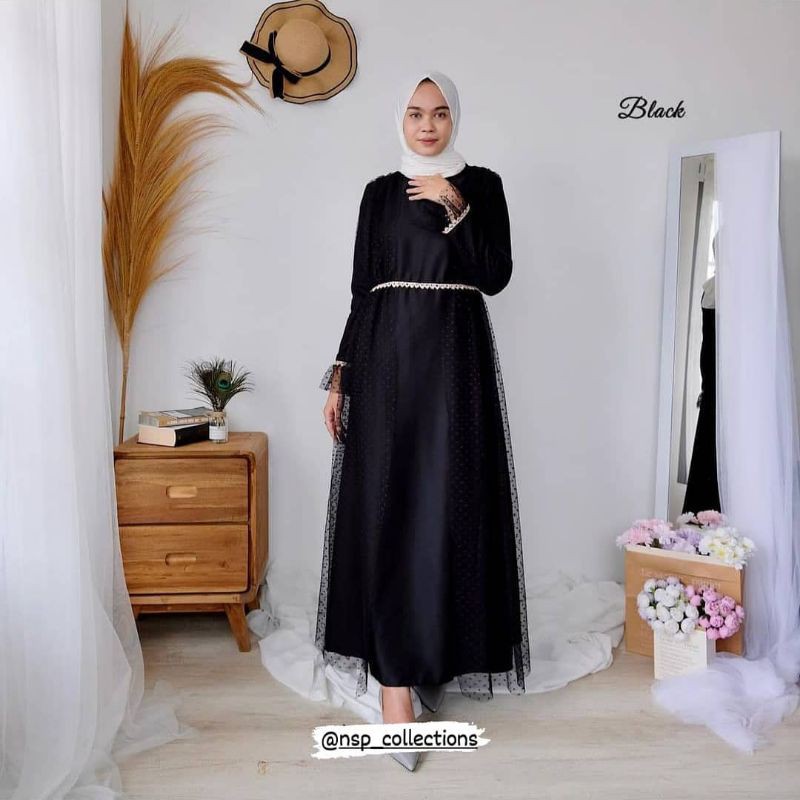 Baju gamis tile cantik