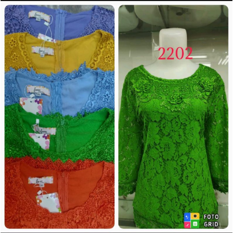 Atasan brokat Lauren, Atasan wanita brokat import