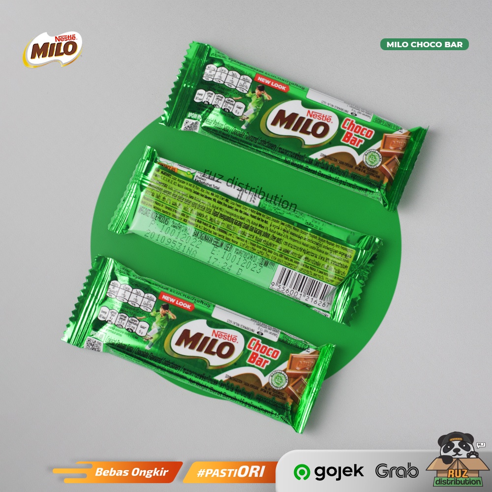 MILO Choco Bar 15g Per Pcs Satuan - Milo Coklat Bar