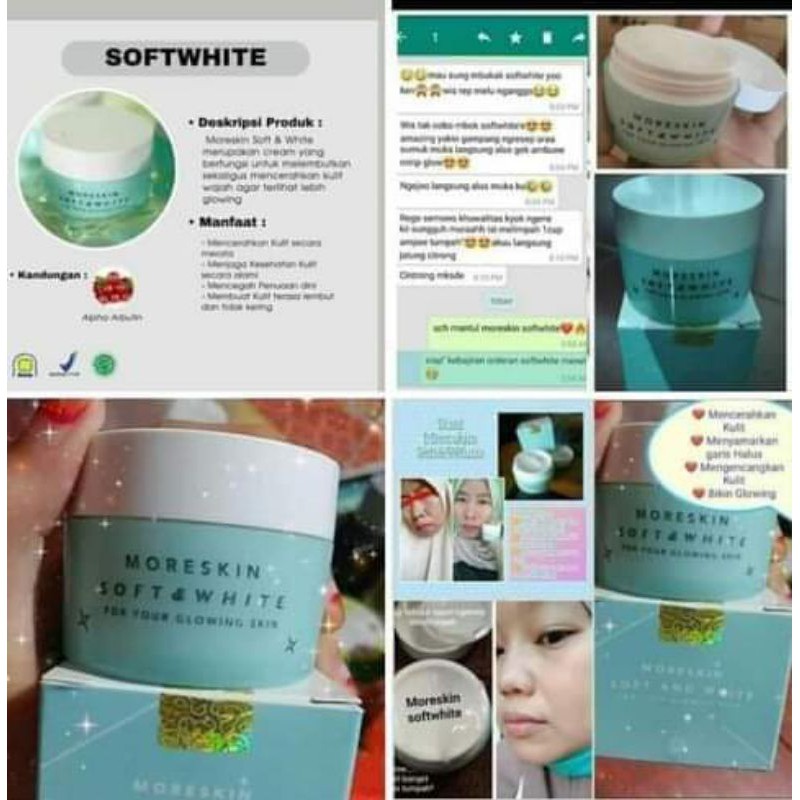 MORESKIN SOFT AND WHITE