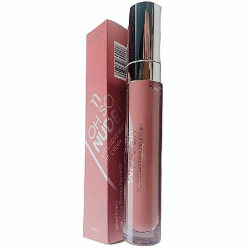 wardah exclusive matte lip cream 11 oh so nude 4gr