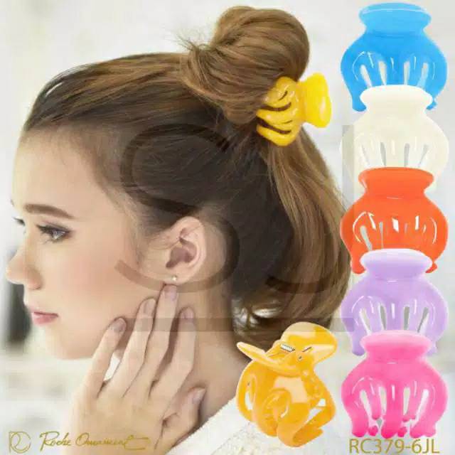LUCKY FASHION  Jepitan rambut 5 CM| original jedai | cepolan eksis | jepitan rambut original