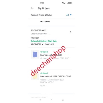 READY STOK SHARING BTS MEMORIES 2021 BLURAY