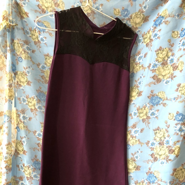 Preloved semi cheongsam