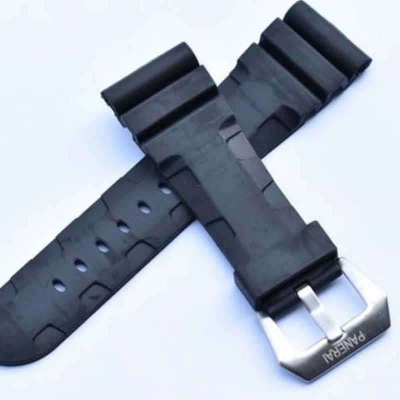 TALI JAM TANGAN PANERAI 26MM 26 MM RUBBER SILICONE TALIJAM PANERAI 26MM