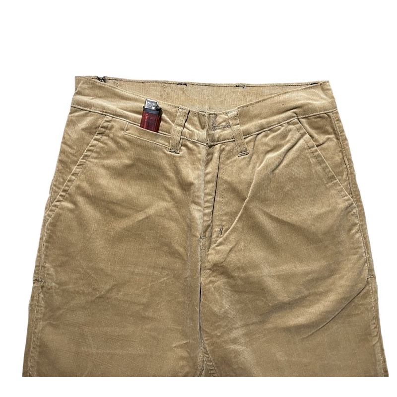 Transworld Celana Corduroy Panjang Legular Fit Khaki