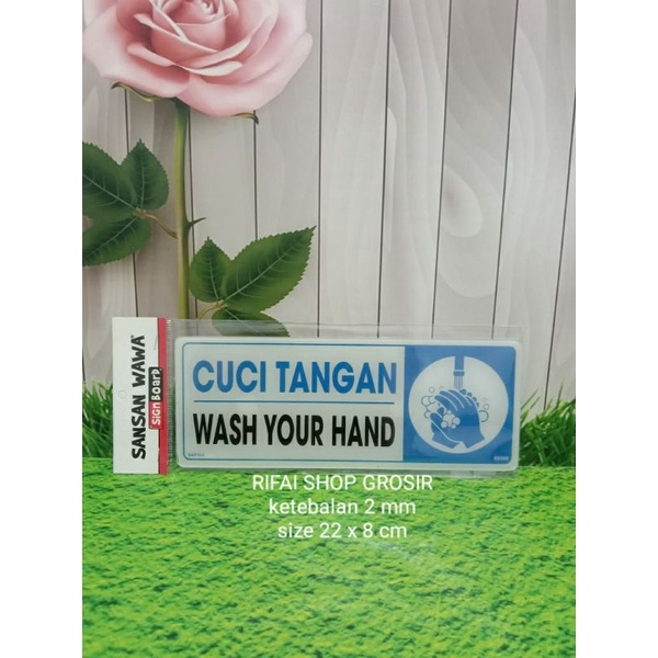 

AKRILIK CUCI TANGAN SIGN BOARD MURAH BERKUALITAS