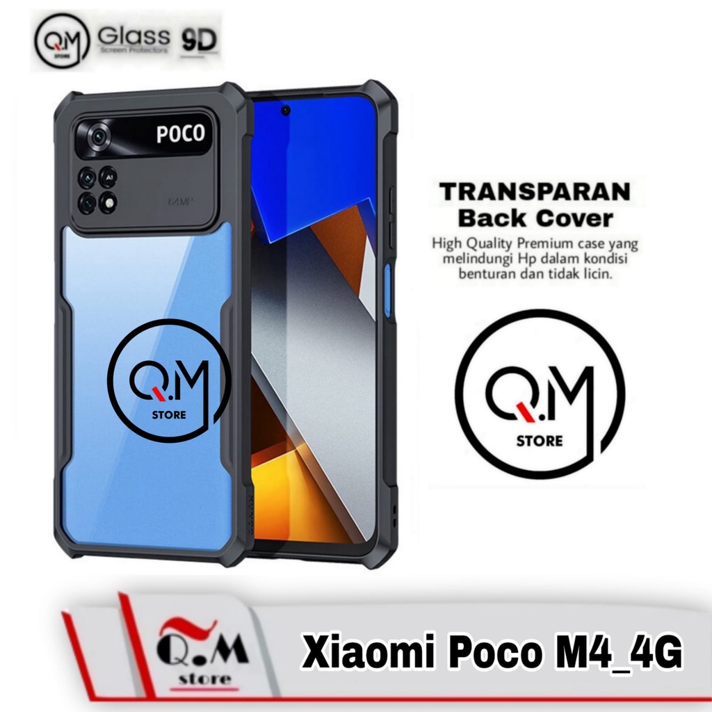 PROMO Case Transparan Xiaomi Poco M4 Pro 4G Softcase Pelindung Back cover Shockproof Transparan