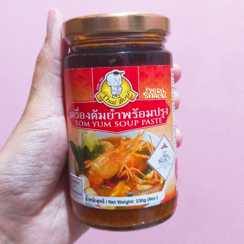 

Thai Boy Tom Yum Paste 230gr / Bumbu Tomyam