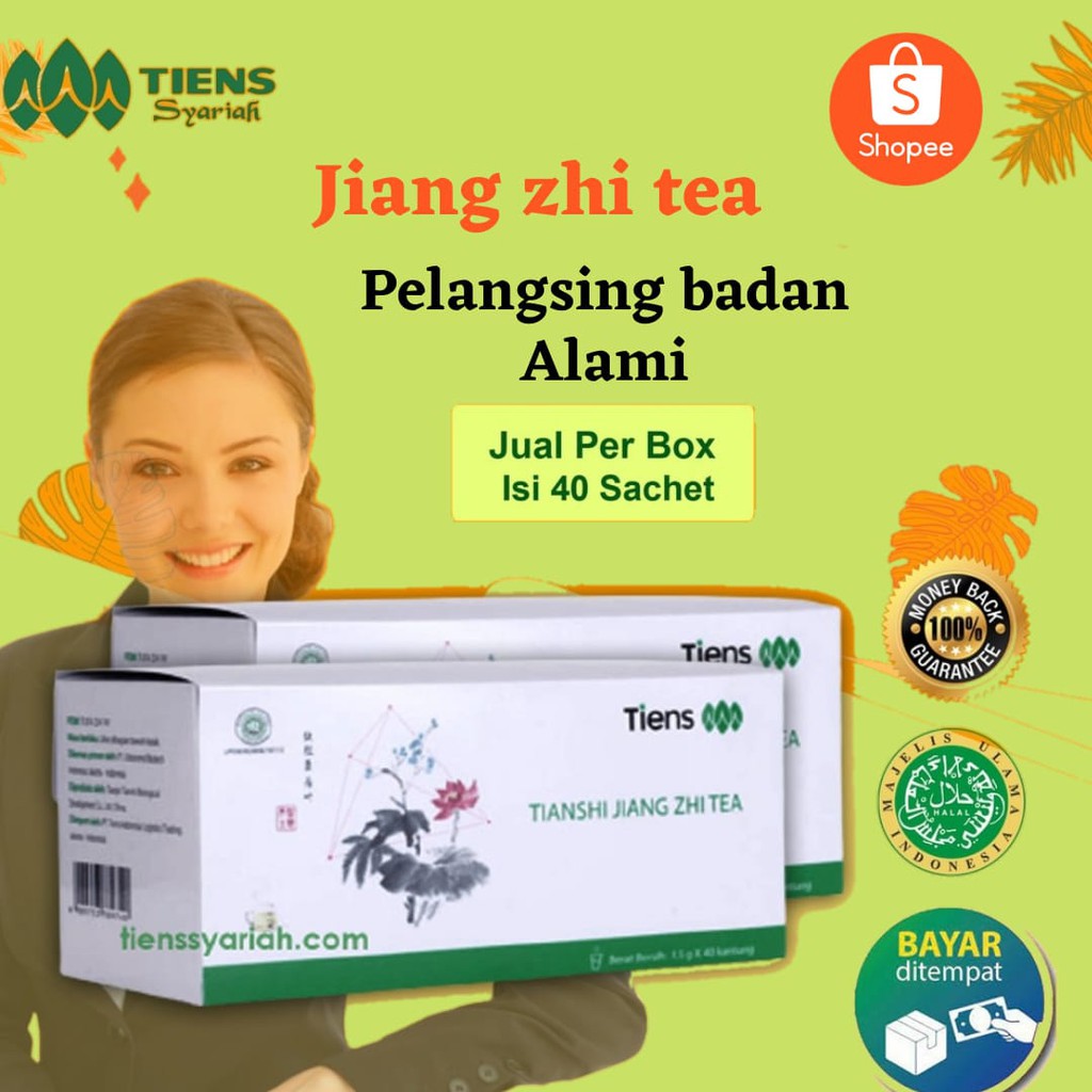 [ COD ] TEH PELANGSING BADAN ALAMI JIANG ZHI TEA TIENS | OBAT DIET OBAT MENURUNKAN BERAT BADAN TIENS