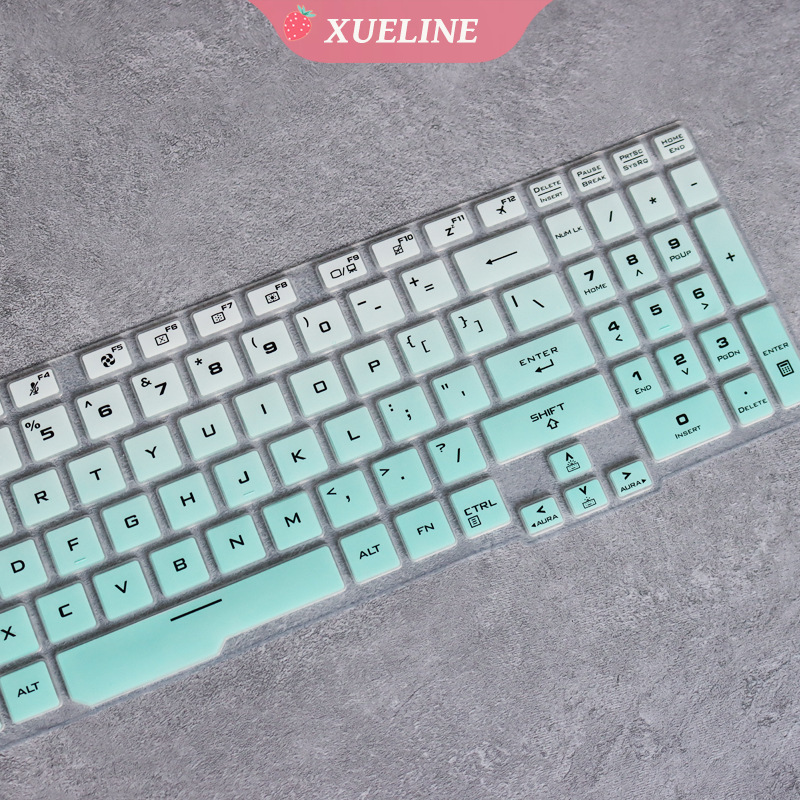 Xueling Asus Tuf Gaming Laptop Keyboard Cover Tuf A15 A17 F15 15.6&quot; 15.6 Inch Keyboard Skin Protector Cover for FA706 FA506 FA506iu FA506iv Fa506ii Fa706ii FA706iu