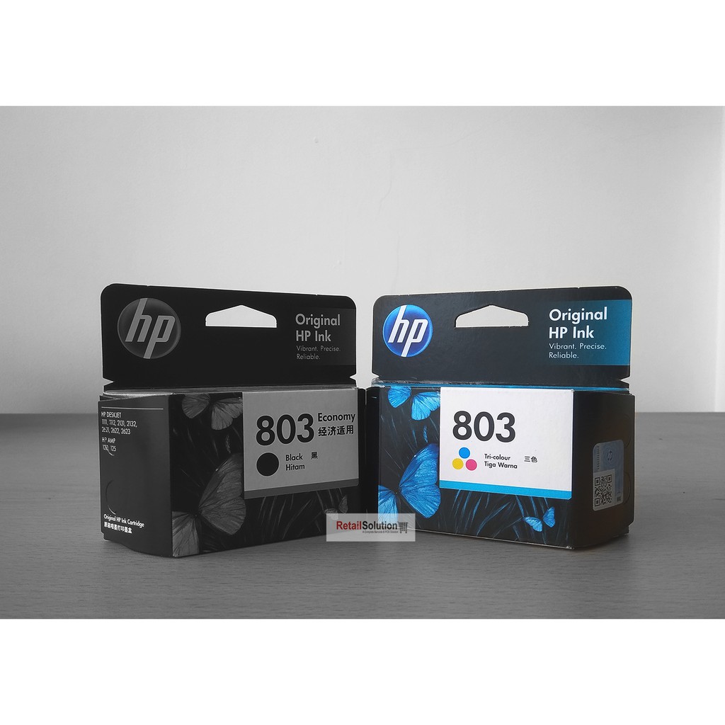 Tinta HP 803 Color - Original HP Cartridge HP 1115 2130 3630 Warna