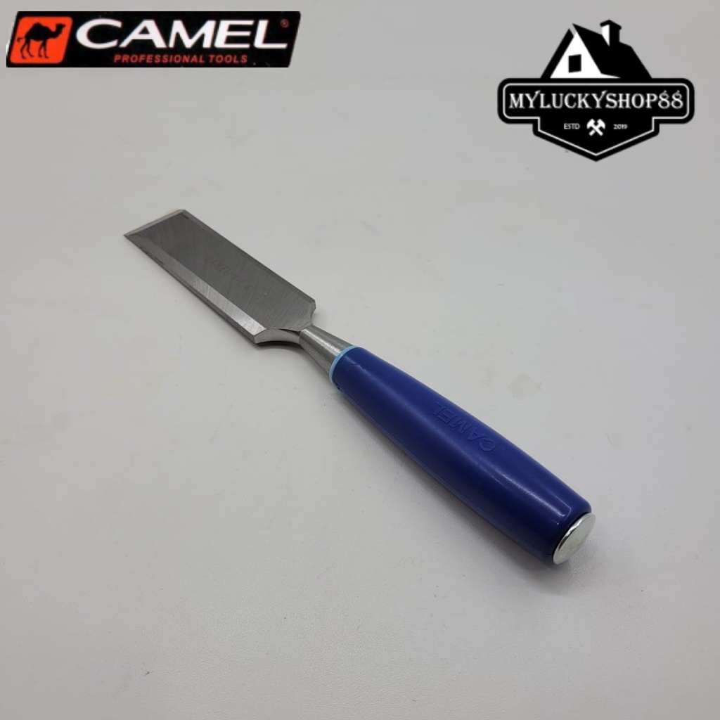 Pahat Kayu Gagang Fiber Camel 1-1/4&quot; Wood 1.25 Inch Pisau Ukir Kikir