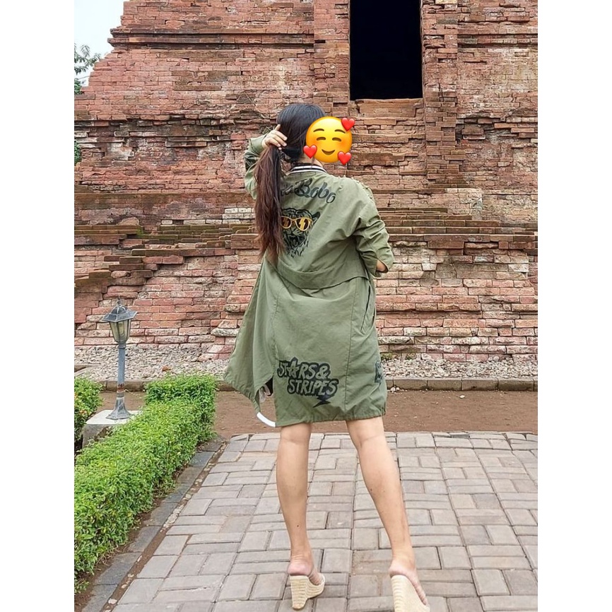 PRELOVED COAT SWAG JAKET PARASUT BOMBER JACKET ARMY PAKAIAN MUSIM GUGUR