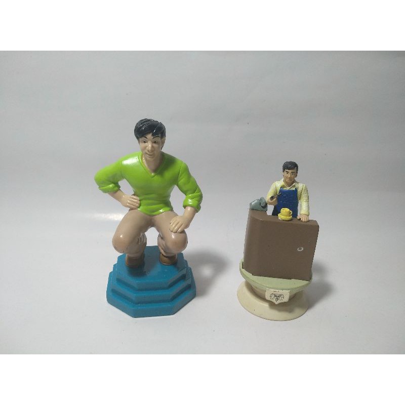 Jackie Chan Chen Lung Long Figure Jacky Chef Diorama Cafe Office Cafe Langka Rare Jadul Lawas Retro