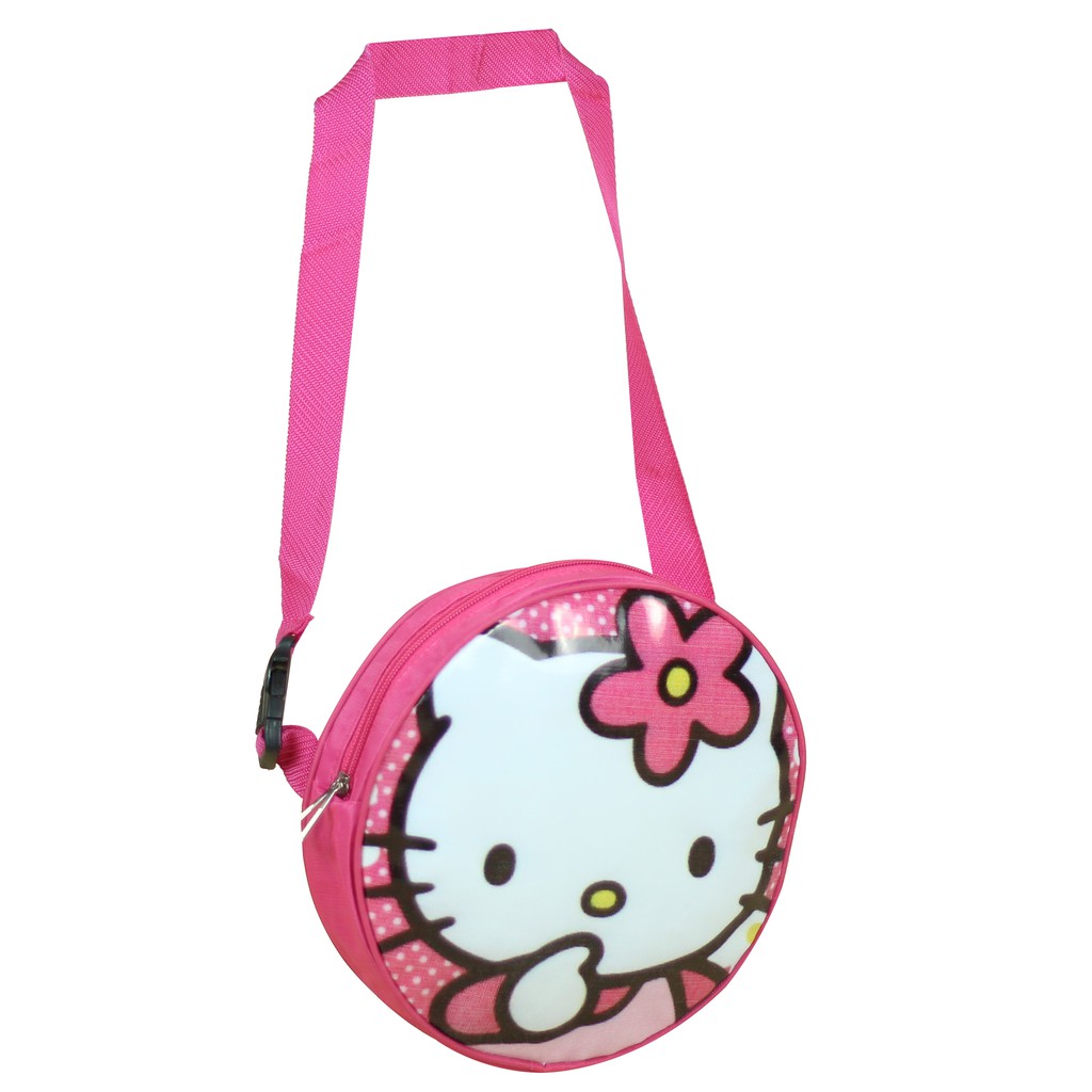 Tas Ransel Anak Sekolah Piknik Keren 2in1 Hello Kitty Pink Imut Kuat