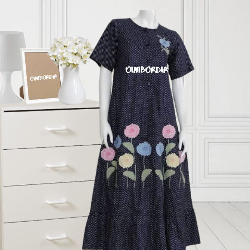 Daster Malangan Bordir Katun Jepang