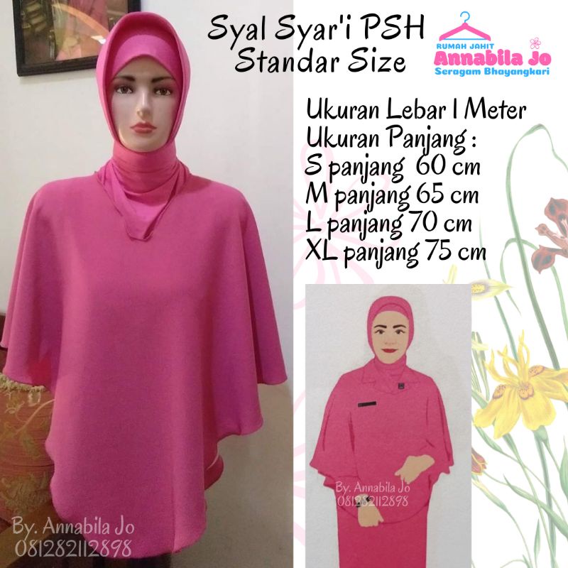 Jual Syal (Penutup Dada) Syar'i Bhayangkari | Shopee Indonesia