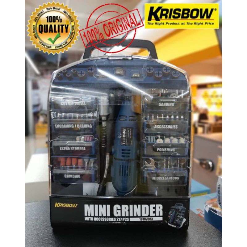Krisbow Mesin Gerinda Mini 172 Pcs