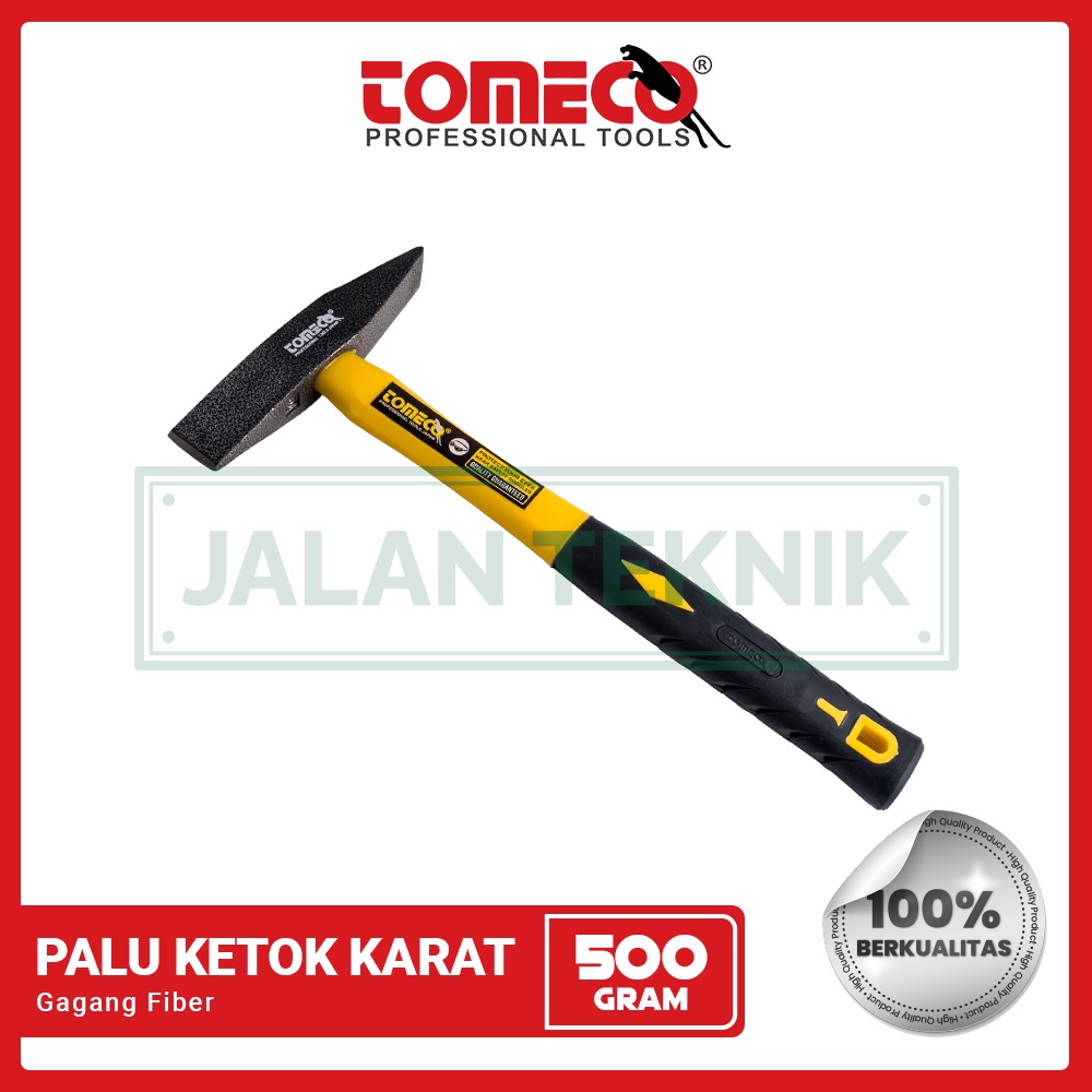 Palu Ketok Karat Tomeco Chipping Hammer 65% Gagang Fiber