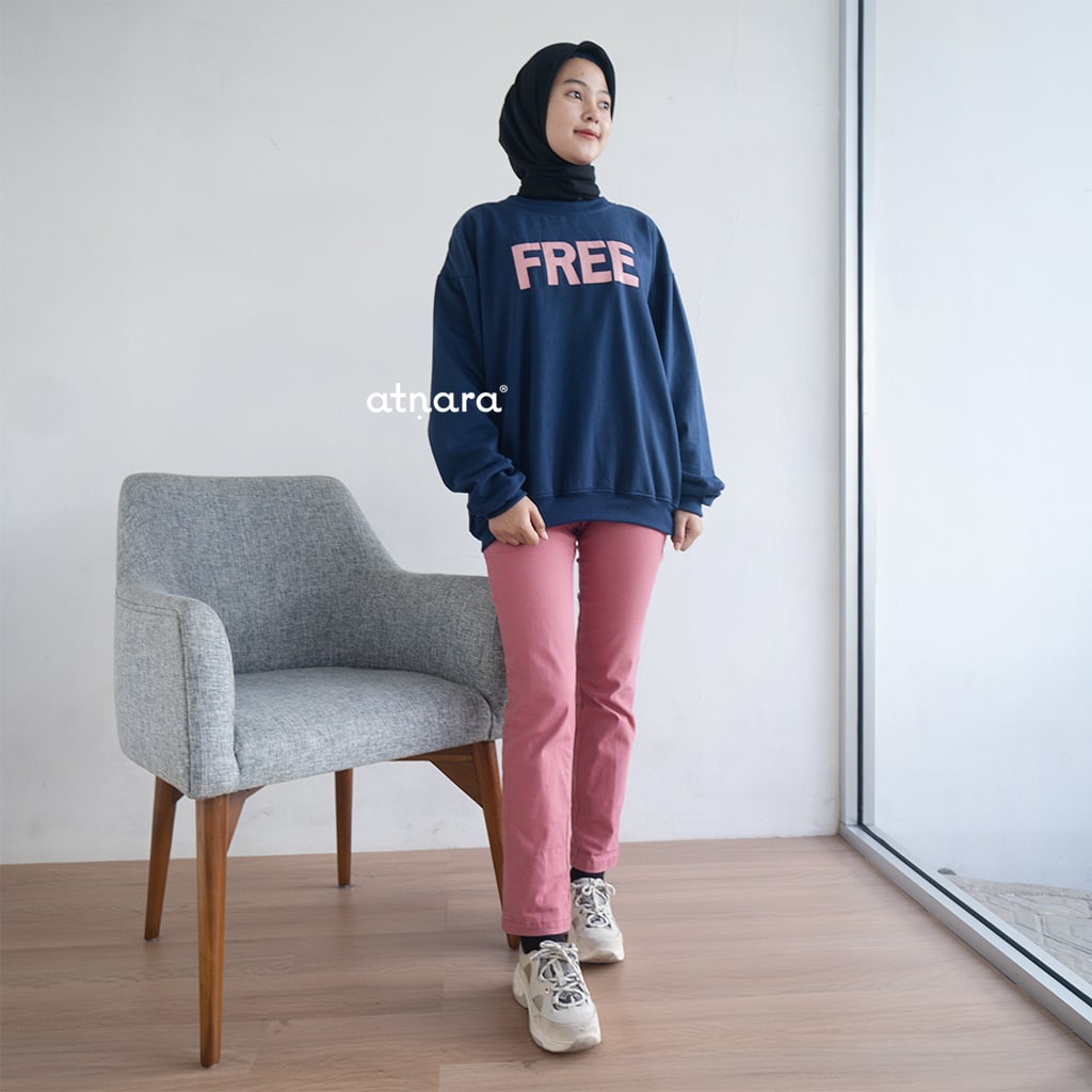 Nara Grosir - Free XXL Sweater l Sweater Unisex