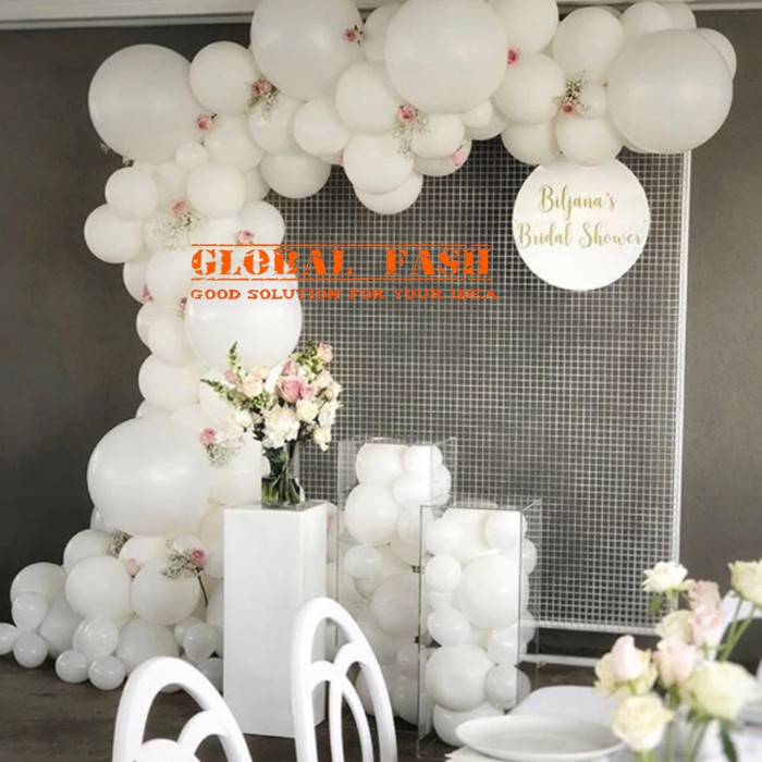 Balon latex jumbo PUTIH 18 INCH / balon jumbo strong / balon besar