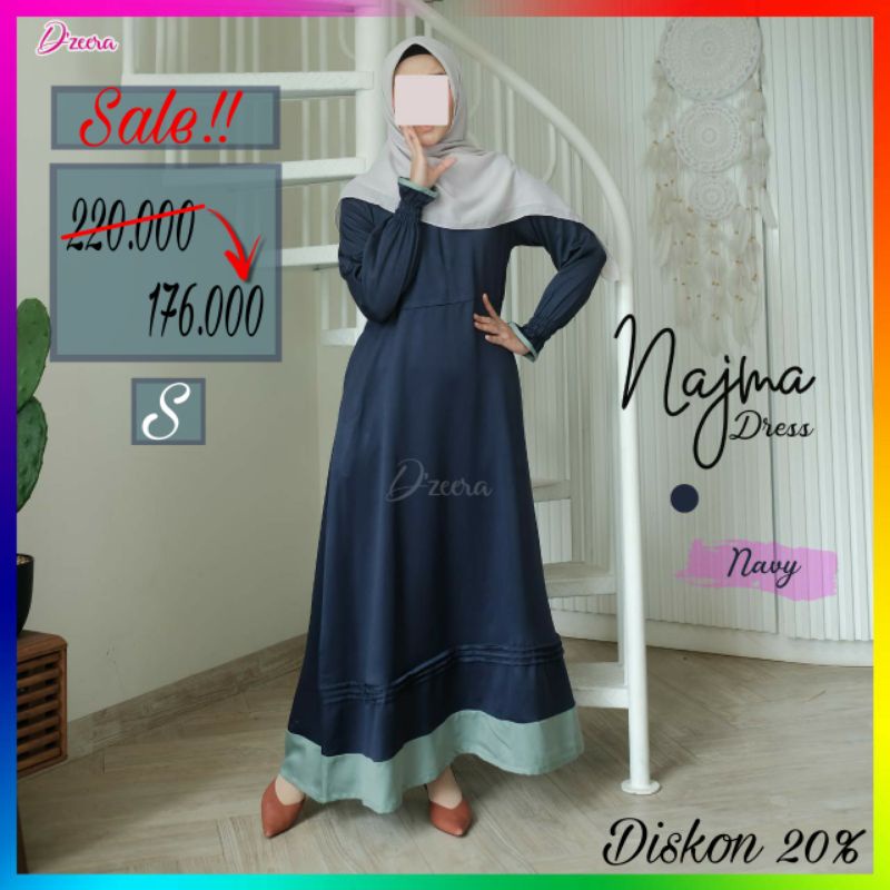 Najma Dress By Dzeera