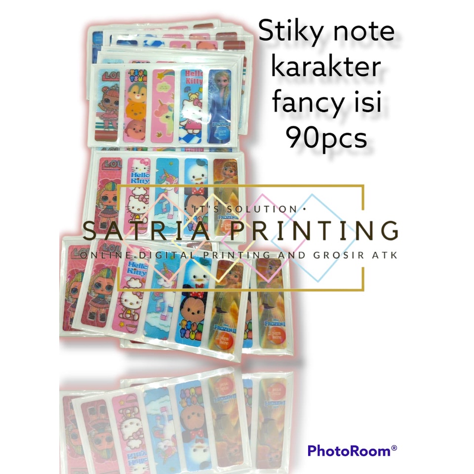 

Stick Notes Fancy Hologram/Sticky notes/Pembatas Buku