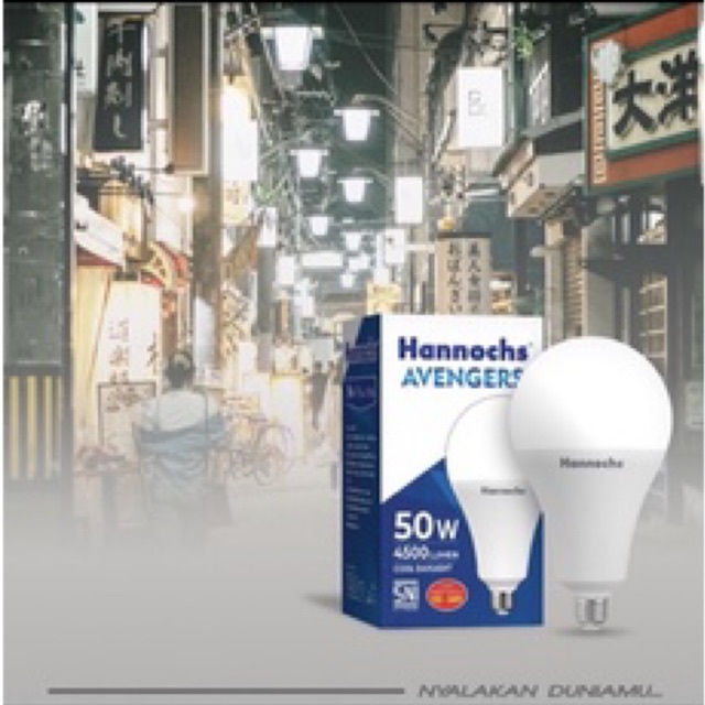 Hannochs Lampu LED 3w/ 5w/ 7w/ 9w/ 12w/ 15w Avengers