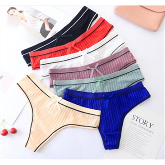GS 8862 SI2 - CELANA  G STRING POWERNET GARIS TRANSPARANT