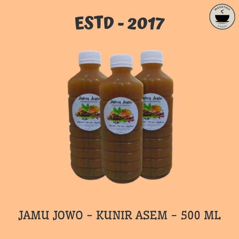 

Jamu Kunir Asem ( Gula Asli, Bahan Alami, Murah, dan Berkualitas)