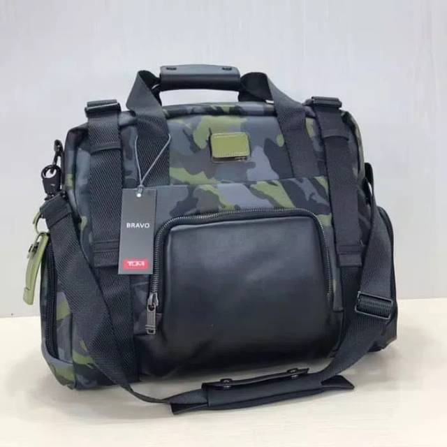 tas tumi buckley duffel camo green /tas  travel /tas olahraga