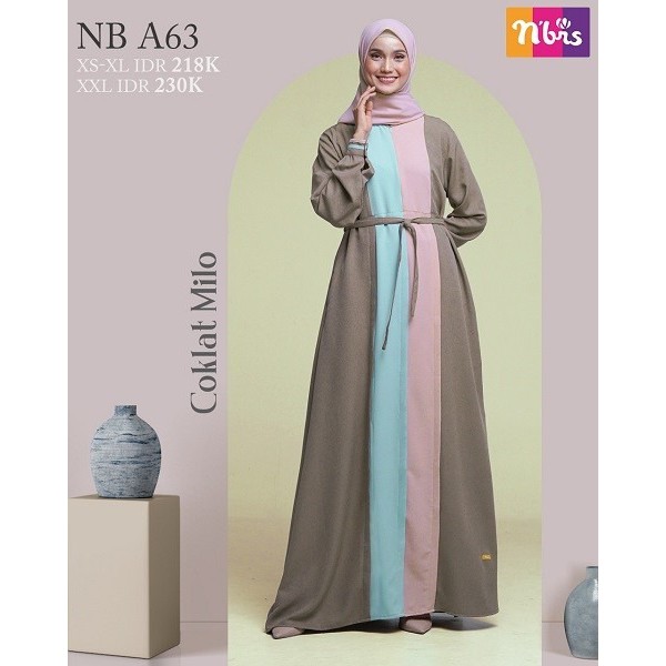 NIBRAS NB A63 COKLAT MILO [READY STOK]