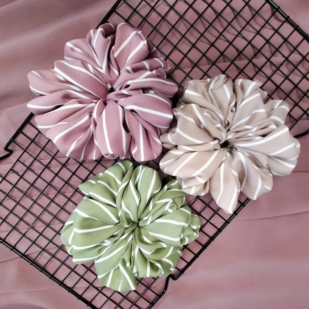 Jual Scrunchie / Ikat Rambut untuk sovenir pernikahan