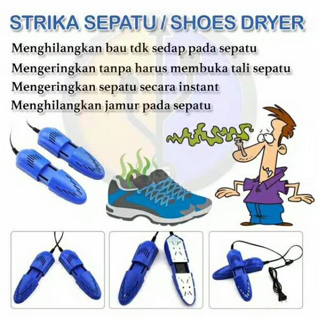 SETRIKA PENGERING SEPATU SHOES DRYER ANTI BAKTERI ANTI BAU KAKI