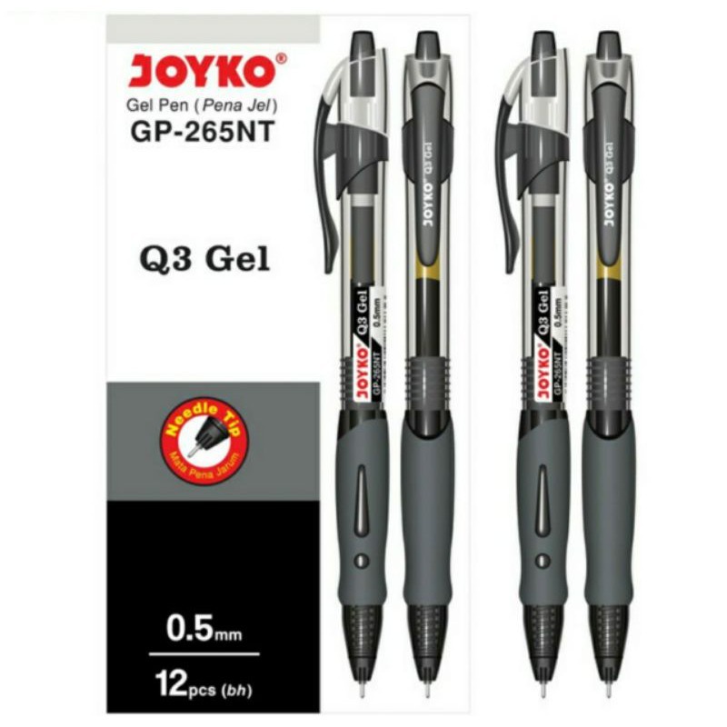 Jual Pcs Box Pulpen Gelpen Joyko Gp Nt Q Gel Mm Shopee Indonesia