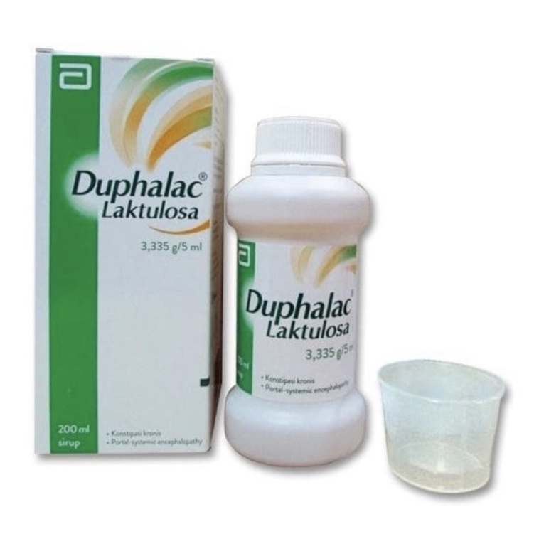 Duphalac sirup 200 ml ( membantu melancarkan buang air besar )