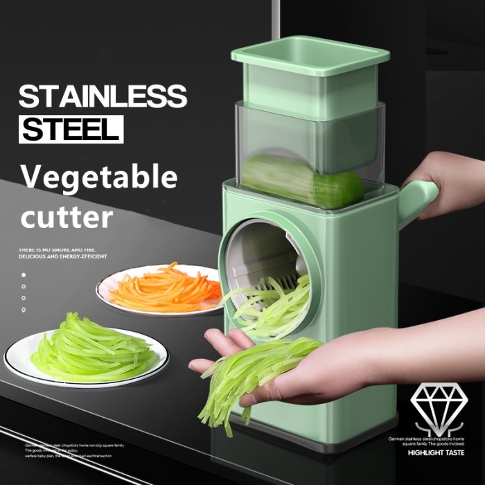 Alat Pemotong Sayuran dan Buah Otomatis Alat Parut Vegetable Cutter