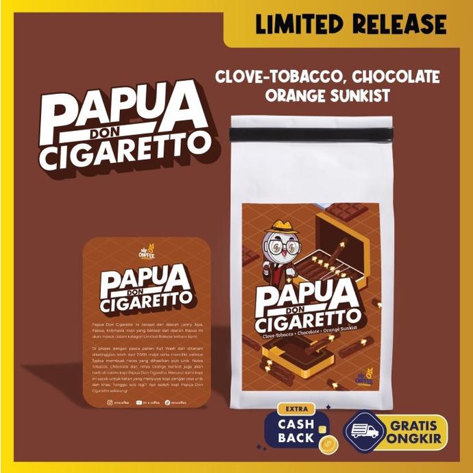 

Discount Kopi Arabika PAPUA DON CIGARETTO 200g | Single Origin Specialty /KOPI RUBE/KOPI KAPAL API/KOPI SLB/KOPI PEJUANG/KOPI BUBUK