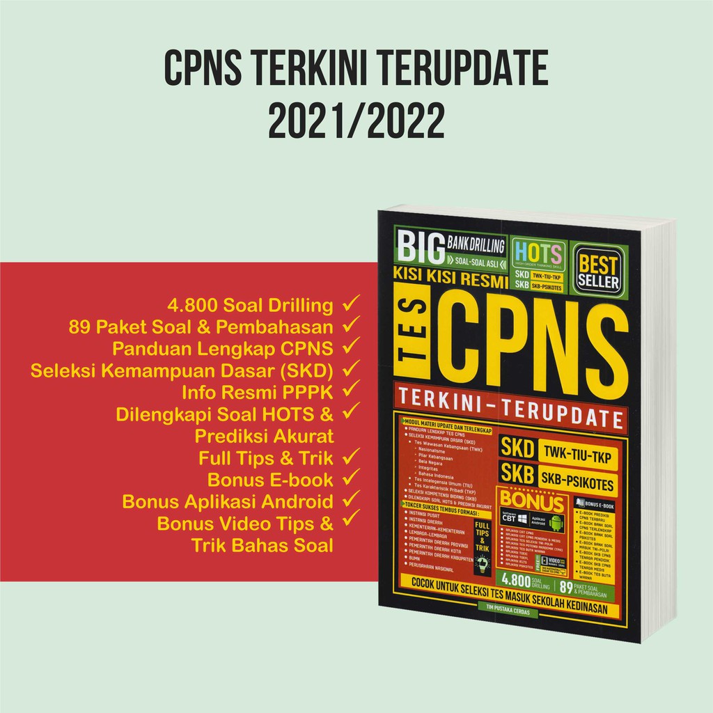 Buku Kisi Kisi Soal Cpns 2022 Jawabanku Id