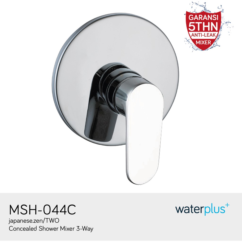 waterplus+ | Concealed Shower Mixer 3-Way | MSH-044C