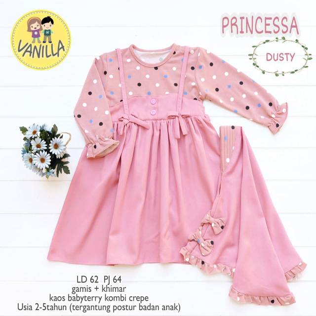 Kinara Kid Gamis Anak By Vanilla Shopee Indonesia