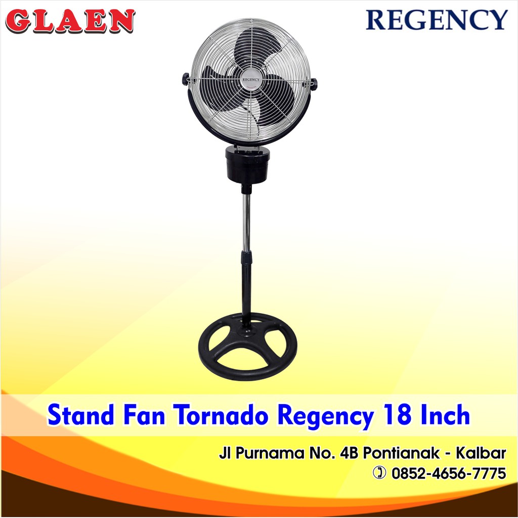 Regency Tornado Fan 18 Inch | Stand Fan Tornado Regency ZTST18 | Kipas Angin Tornado Regency 18 In