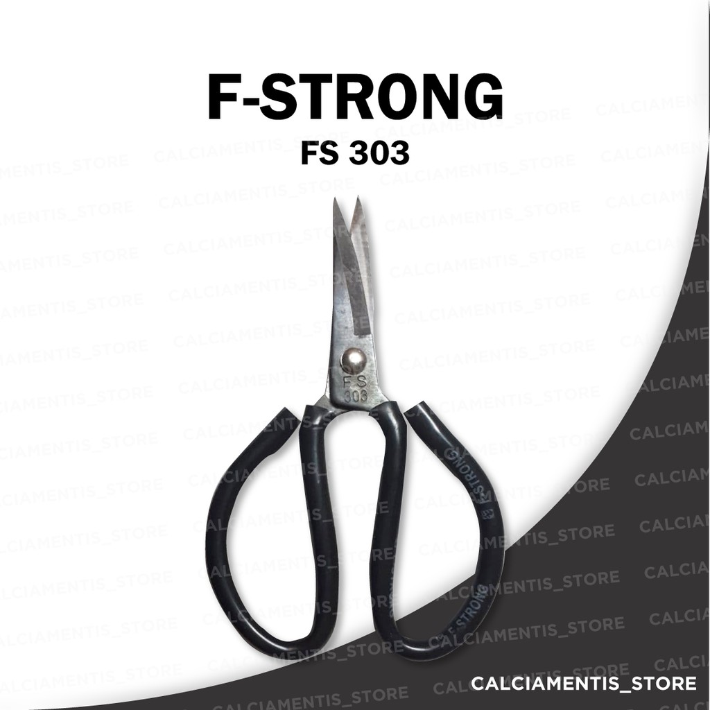 

Gunting Kodok FS 303 / FS303 Hitam Bengkok - Gunting Kulit Stainless